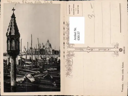 630137,Venezia Venedig Chiesa della Salute Kirche