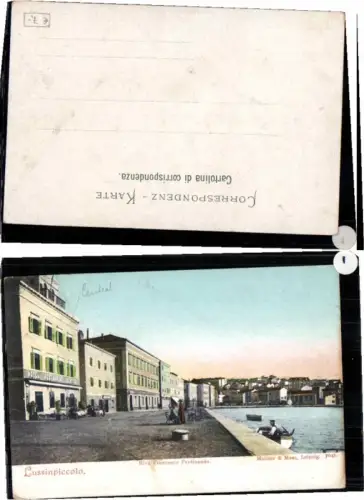 63360,Lussinpiccolo Partie am Ufer 1905 Mehner Maas 7041