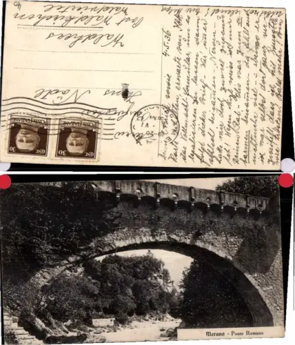 68833,Merano Meran Südtirol Ponte Romano 1930