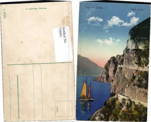 72093,Lago di Garda Gardasee Strada Penale Lehrburger 19386