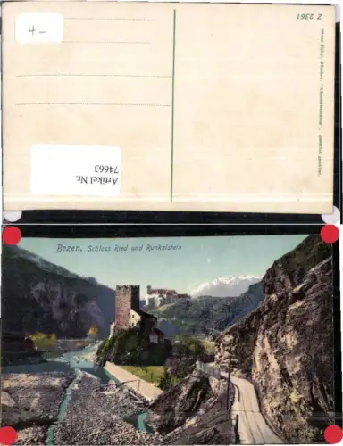 74663,Bozen Schloss Ried und Runkelstein Südtirol pub Zieher Z2361