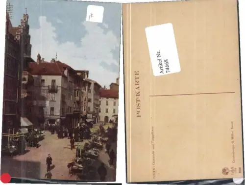 74668,Bozen Obstmarkt Torggelhaus pub Gerstenberger 1666