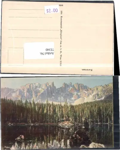 75340,Karersee bei Welschnofen Südtirol