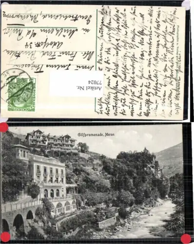 77024,Meran Gilfpromenade m. Hotel 1911