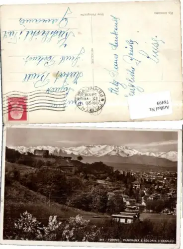 78499,Torino Colonia 3 Gennaio