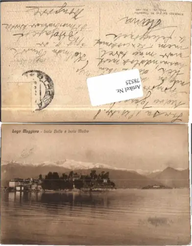 78525,Lago di Maggiore Isola Bella Isola Madre