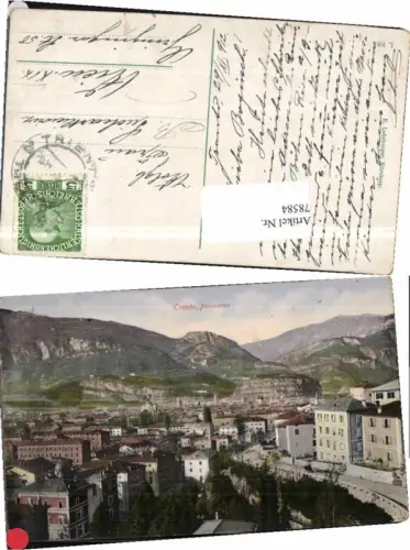 78584,Trento Totale 1912 pub Lehrburger 884