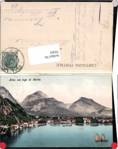 79203,Riva Lago di Garda Gardasee 1905