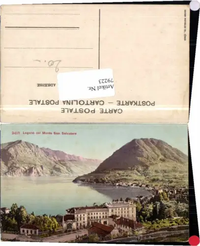 79223,Lugano col Monte san Salvatore Südtirol