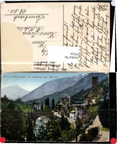 79224,Merano Meran Promenade Burg