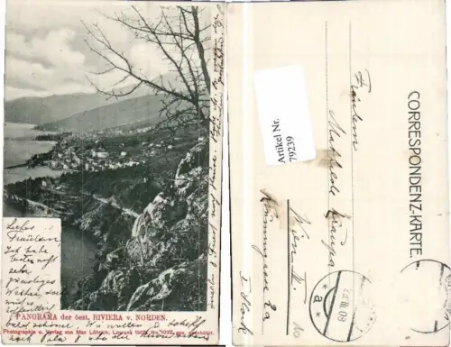79239,Riveira v. Norden Lovrana Istrien Lauran 1907
