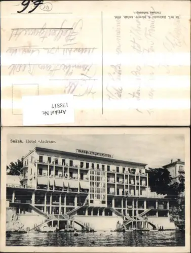178817,Kroatien Susak Hotel Jadran