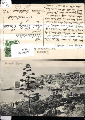 178854,Kroatien Dubrovnik Ragusa Foto Ak