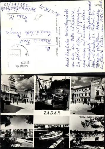 211624,Zadar Mehrbild Ak