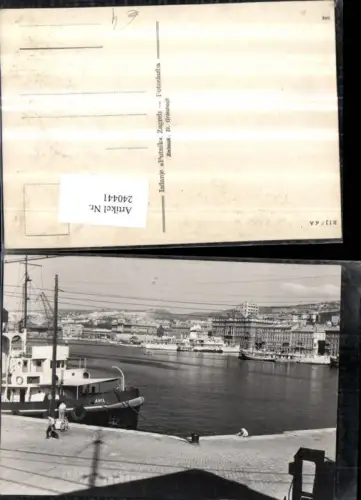 240441,Rijeka Teilansicht Anlegeplatz Schiff