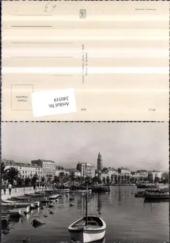 240519,Split Teilansicht Anlegeplatz Ruderboote Boote