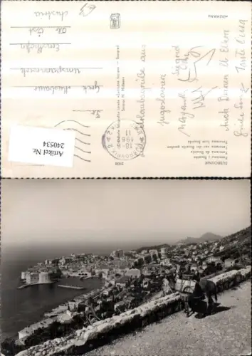 240534,Dubrovnik Panorama v. d. Bosanka gesehen Totale