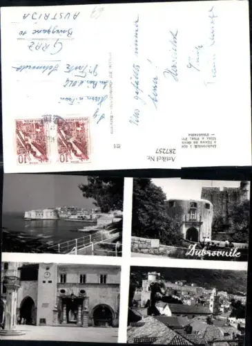 287257,Dubrovnik Teilansicht Burg Mehrbildkarte