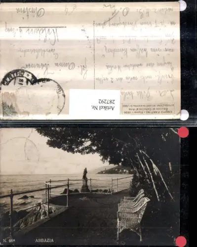 287292,Abbazia Opatija Partie am Meer
