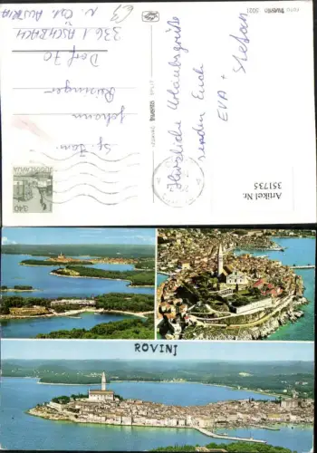 351735,Rovinj Totale Mehrbildkarte