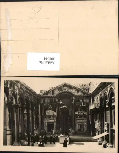 398044,Croatia Split Denkmal Statue