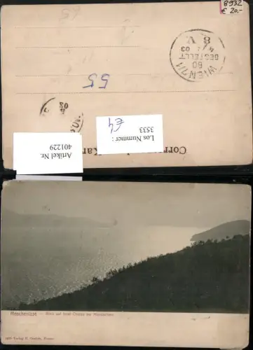 401229,Croatia Moschenizze Blick auf Insel Cherso bei Mondschein