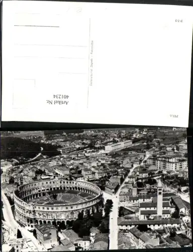 401234,Croatia Pula Teilansicht m. Amphitheater Arena