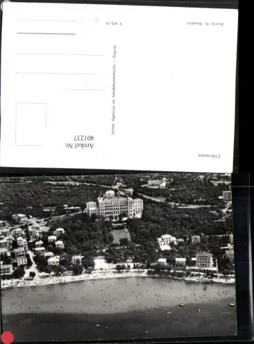 401237,Croatia Crikvenica Teilansicht m. Strand