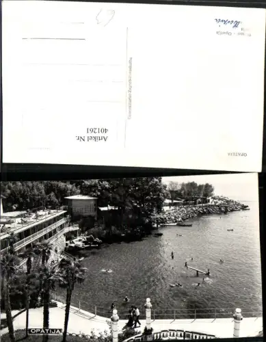 401261,Croatia Opatija Abbazia Küste Wasserwippe