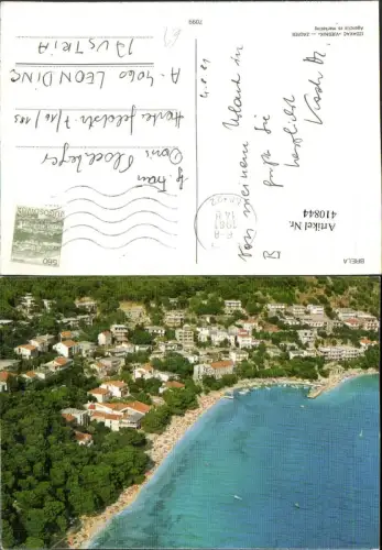 410844,Croatia Brela Totale Strand