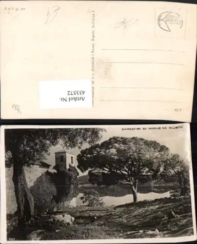 433572,Croatia Agram Samostan sv. Marije na Miljetu Motiv