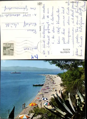 433576,Croatia Bol Strand Küste Strandleben