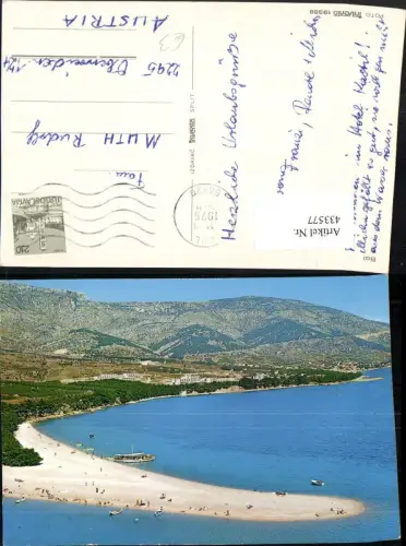 433577,Croatia Bol Teilansicht Strand