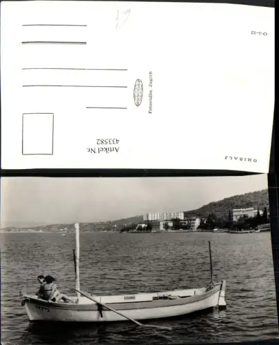 433582,Croatia Omisalj Ruderboot Boot