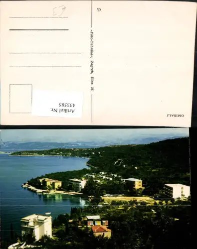 433585,Croatia Omsialj Teilansicht