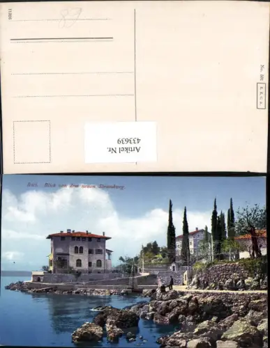 433639,Coratia Icici Blick von dem neuen Strandweg Küste