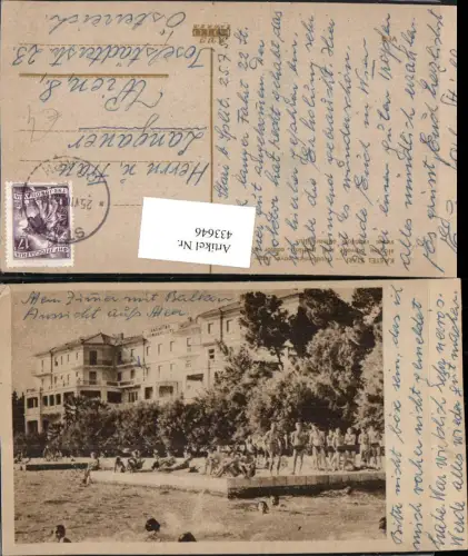 433646,Coratia Kastel Stari Trudbenici nove Jugoslovie Hotel Badestrand