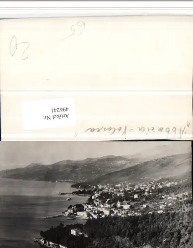 496241,Croatia Abbazia Opatija Totale Küste