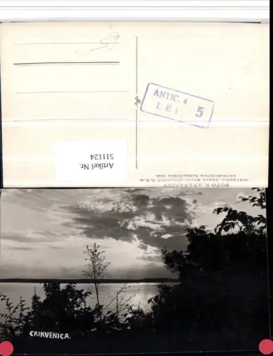 511124,Croatia Crikvenica Ausblick Meer
