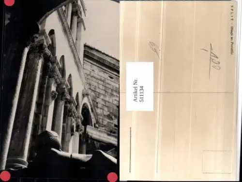 511134,Croatia Split Sfinga na Peristiulu Motiv Sphinx