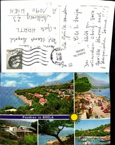 546366,Croatia Brela near Makarska Dalmatien Split