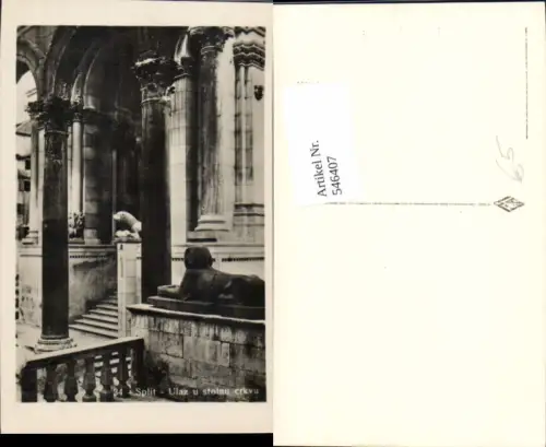 546407,Croatia Split Ulaz u stoinu crkvu