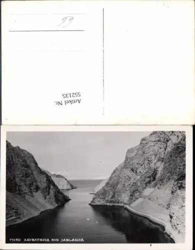 552135,Croatia Fjord Zavratnica Kod Jablanca Rab Adria