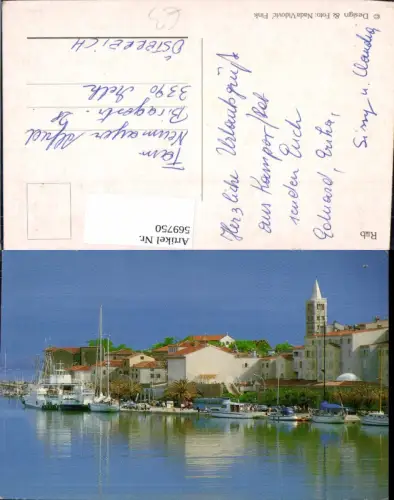 569750,Rab Boote Küste Croatia