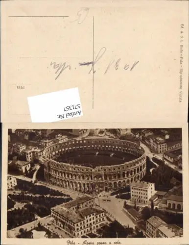 571357,Croatia Pola Pula Istrien Arena