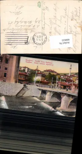 600633,Sarajevo Rathaus Feldpost K. u. K. Milit. Post Sarajevo 1