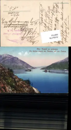 600754,Otoci Perast Perasta Perasto Kotor Feldpost K. u. K. Luftschifferabteilung Fliegerkompagnie