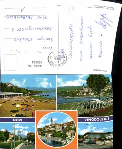 603163,Mehrbild Ak Novi Vinodolksi Croatia
