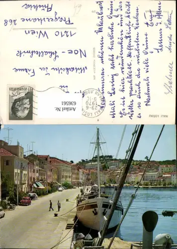 636561,Mali Losinj Segelboot Segelschiff Croatia