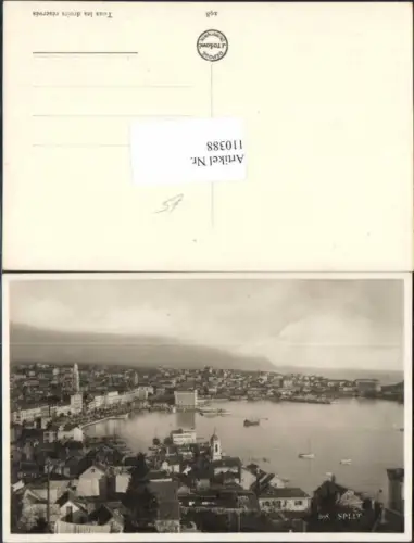 110388,Split Spalato Totale m. Häuser 1930